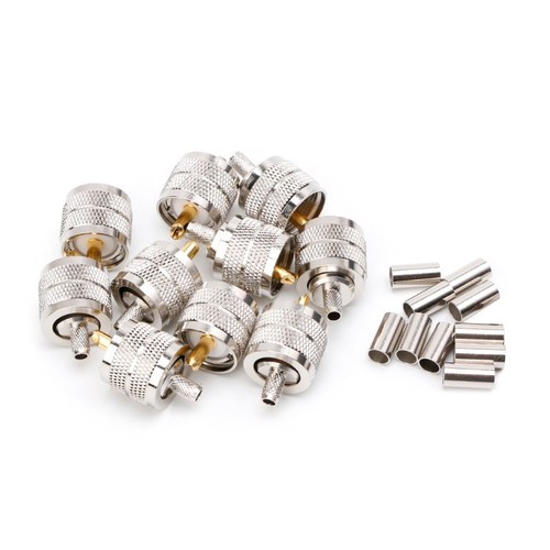 10pcs uhf male - uhf,
