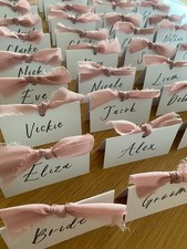 Personalised table name place