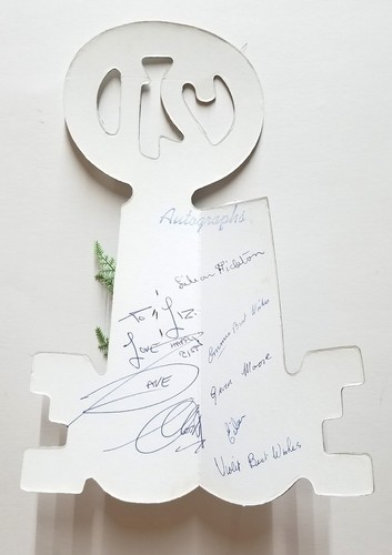 Dave clark hand signed - clark,