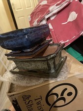Ceramic Bonsai Pots  Glazed