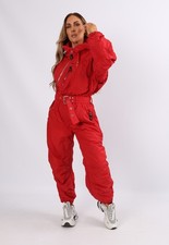 Vintage Ski Suit 90's JET SET UK 10 - 12 S / M SHORT LENGTH (5ED)