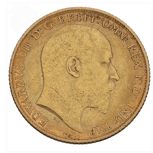 Gold coin 1909 king - 22, ct
