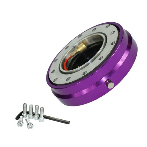 Purple quick release snap - purple, off