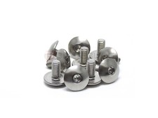 10x M6 x 12 A2 stainless steel