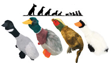 Plush Soft Bird Migrator Dog Toy with Real Life Squeaker Training Working Dog