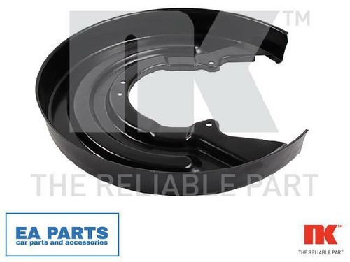 Splash panel brake disc - panel,, for
