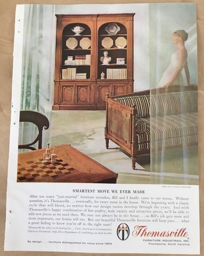 Thomasville furniture print - , ad