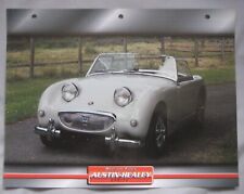 Austin Healey Sprite Atlas Editions Fact File Dream Cars Card