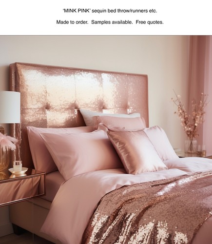 Pink sequin custom - pink,