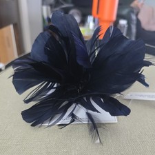 New Monsoon Accessorize Pretty Feather Fascinator Hair Clasp Wedding Races Prom