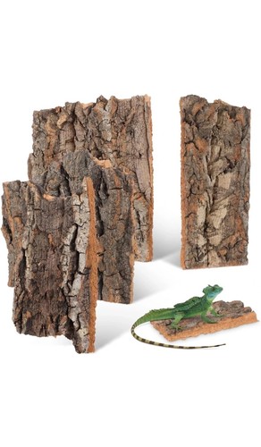 4pcs reptile cork bark - cork,
