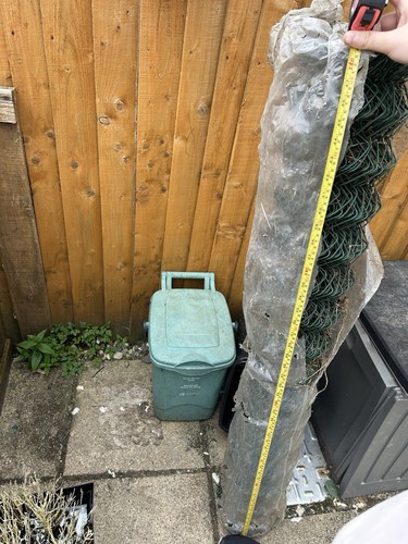 Green chain link fencing one - green,