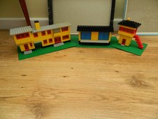 Lego 3x Train Buildings - 342 Station 341 Warehouse 340 Signal Tower – Vintage
