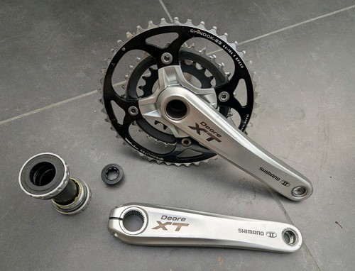 Shimano m770 chainset - xt,