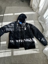 UCLA Black Puffer Jacket Men Size XXL