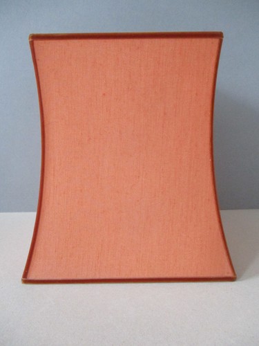 Vintage orange fabric square - a,