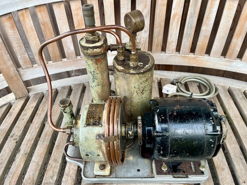 Vintage air compressor by - air,
