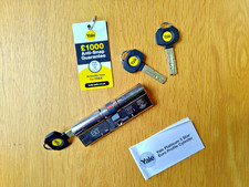 Yale Platinum 3* High Security Euro UPVC TS007 Cylinder Lock, size 45/50