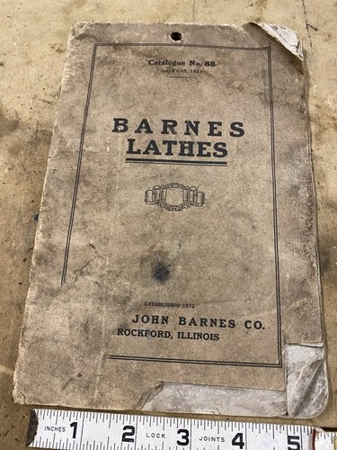 Antique 1927 john barnes - antique,