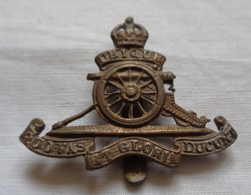 Royal artillery cap - artillery, badge