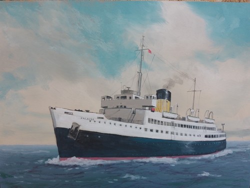 Original marine art falaise - original,