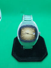 men's ventage Edox Delfin automatic Swiss  Date bracelet watch 21 jewels.