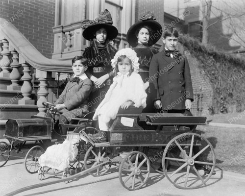 Pedal car fire patrol - fire, wagon