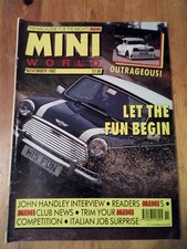 Mini World Magazine Issue November 1992 Oselli Engineering Wide Body John Handle