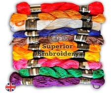 Pack of 10 Viscose Metallic