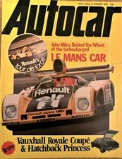AUTOCAR MAGAZINE 13-JAN-79 -