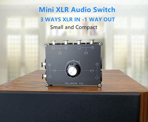 Xlr balanced cable - cable, switch