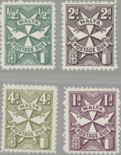 Malta 1967 postage due - malta,