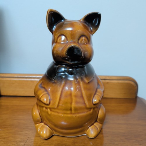 Vintage large ceramic - large, pig