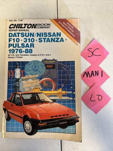 Chilton repair manual - repair,