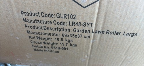 Steel garden lawn - lawn, roller