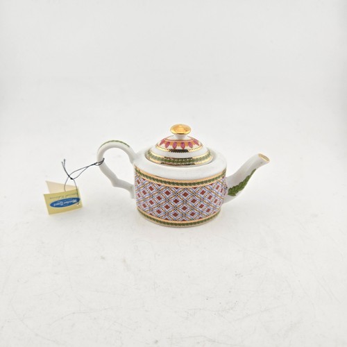 Miniature porcelain teapot - porcelain, –