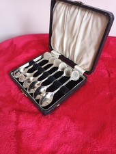 Six Coffee Spoons With Unusual