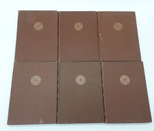 The War In Pictures Vintage WW2 Complete 6 Volumes Odhams Press Brown Hardback