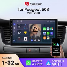 Android 13 For Peugeot 508 2011-2018 Car Stereo Radio Bluetooth GPS Sat Nav WiFi