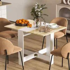 Oak Drop Leaf Dining Table