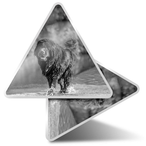Triangle stickers 10cm - x,