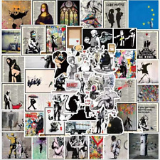 Banksy Art Graffiti Stickers