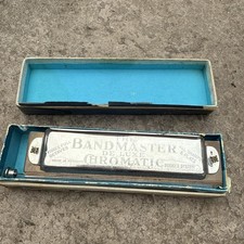 The Bandmaster Deluxe Chromatic Mouth Organ Boxed