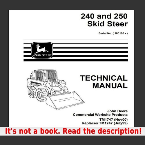 Technical manual for john - technical,