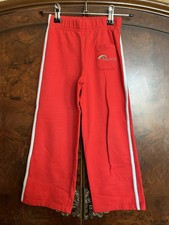 Girl Guiding Rainbows Official Red Trousers, Joggers Size XS
