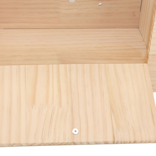 Breeding box wood - wood, budgie