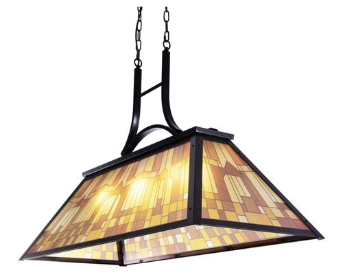Wellmet 110cm light tiffany - wellmet, 3-light