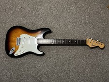 Squier Stratocaster Electric Guitar With Fender Mexican Pickup Gotoh heads 