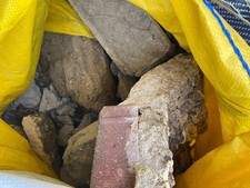 Rubble for  building or patio foundations 3 ton bags full of bricks etc., 