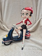 Betty Boop on British scooter figurine.
